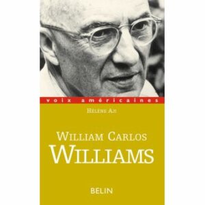 Couverture du livre de Hélène Aji William Carlos Williams Série américaine, Belin