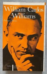 Couverture des Poèmes de William Carlos Williams aux éditions Aubier, 1992, bilingue.